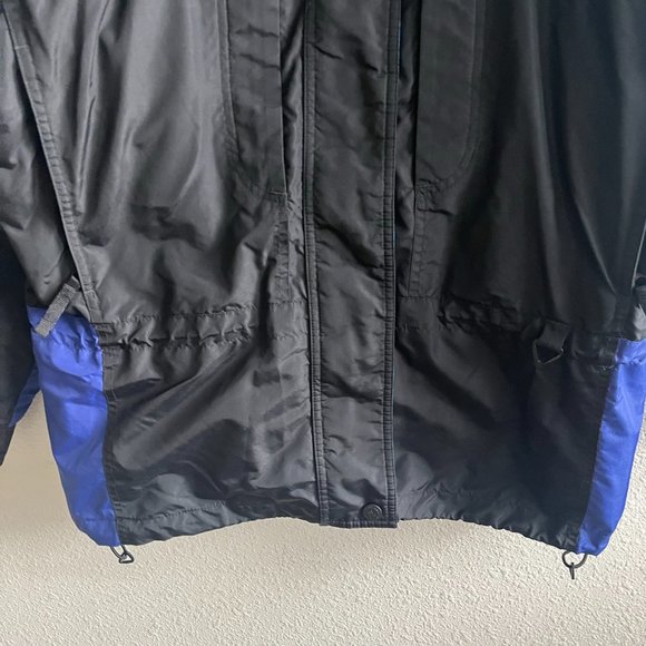 Columbia Women's Liberty Ridge Black and Blue Winter Ski Jacket Coat Size S - Picture 2 of 12